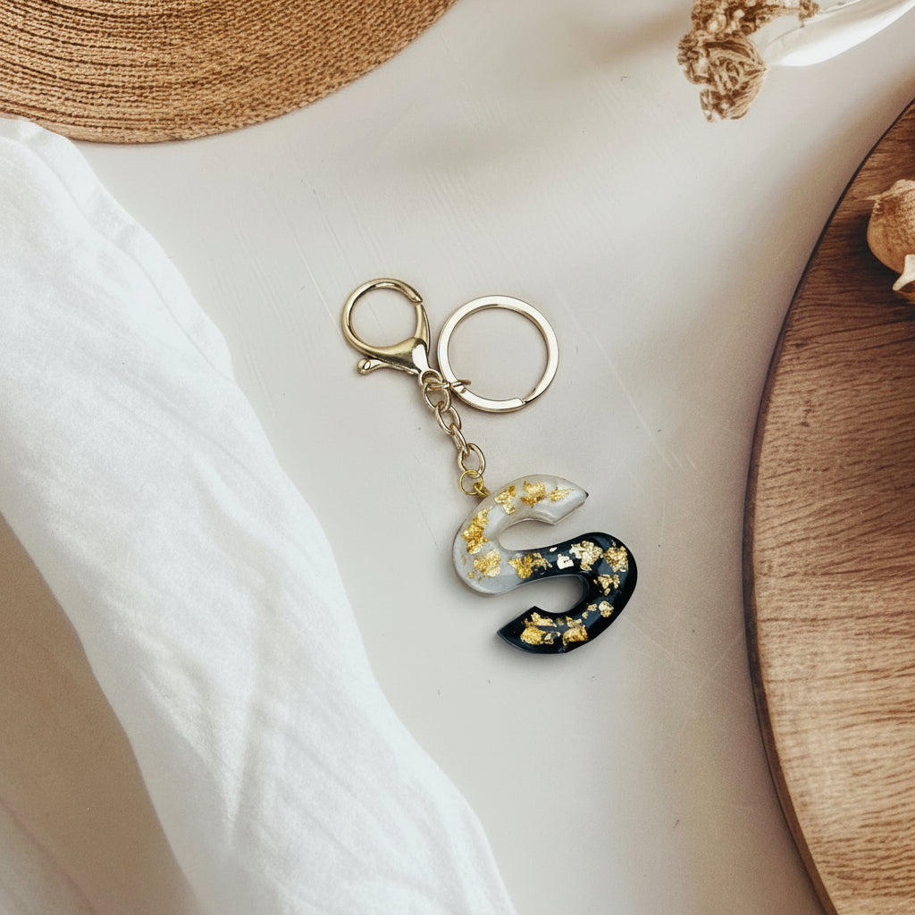 Premium Resin Black & White Rehal with Tasbih & Bookmark – Islamic Gift Set