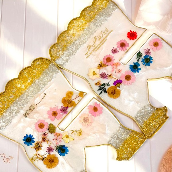 Personalized Quran resin stand, perfect Islamic gifting and personal usage