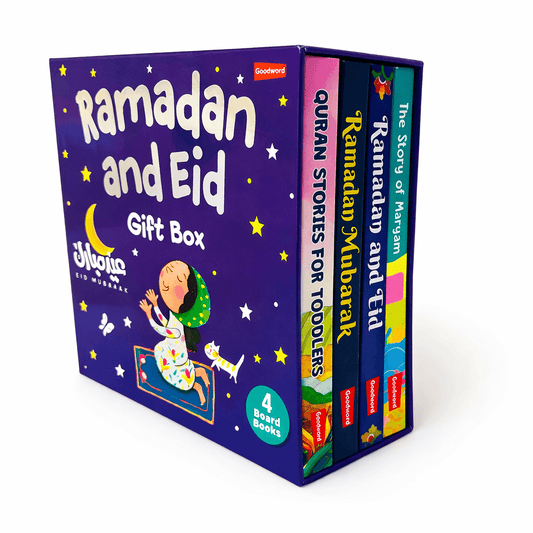 RAMADAN AND EID - GIFT BOX - 4 BOARD BOOKS SET.
