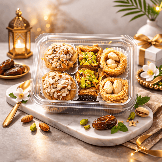 Turkish Baklava Sweets Pack of 6 pieces.