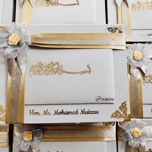 Luxury Eid Mubarak Gift Hamper | Dr. Mohamed Muizzu | President of Maldives Gift Chosen By.