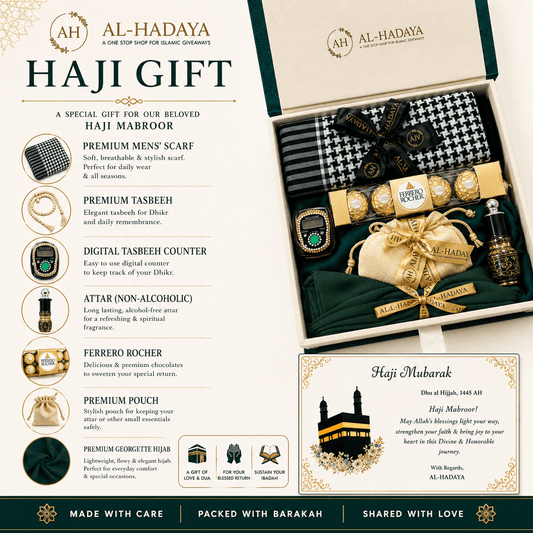 Noor-e-Hajj Hamper| Hajj Mubarak Welcome Gift.
