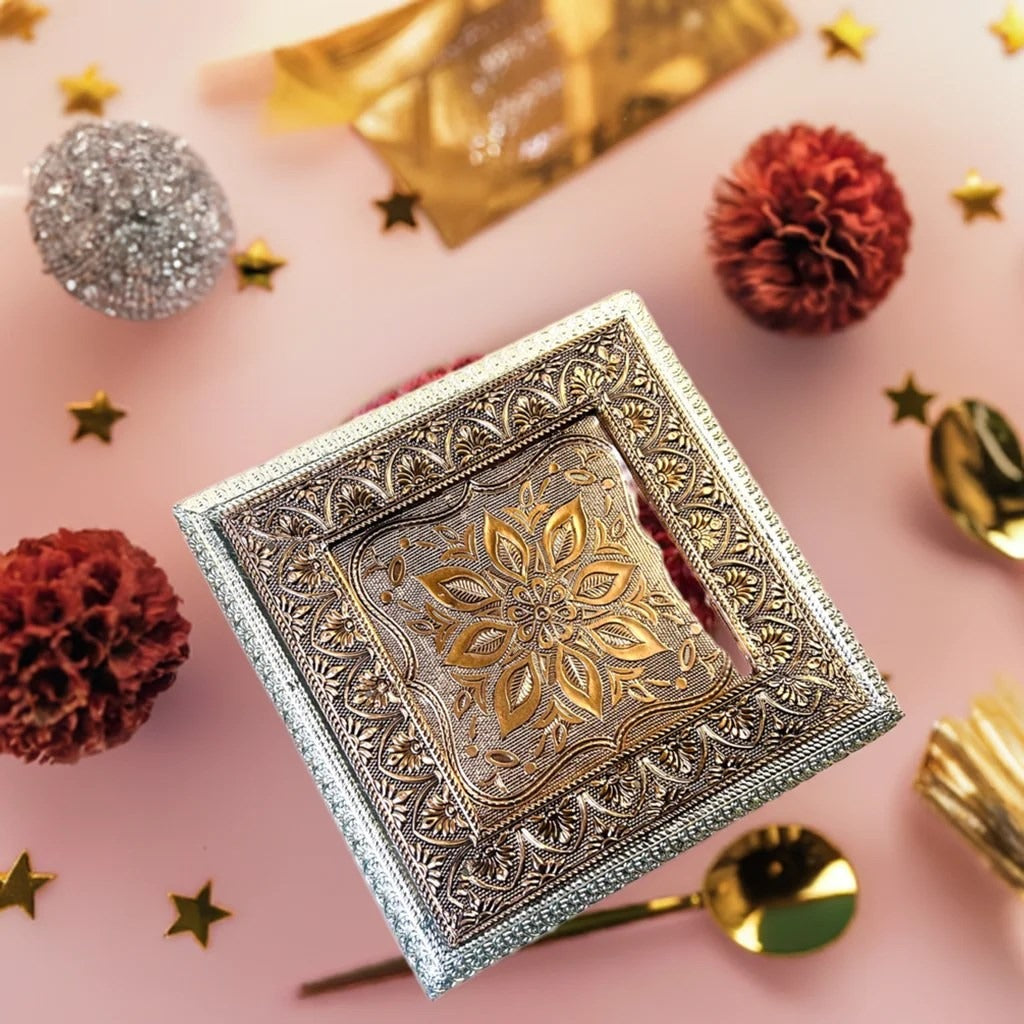 Healthy and nutritious dry fruit selection in a stylish premium gift box