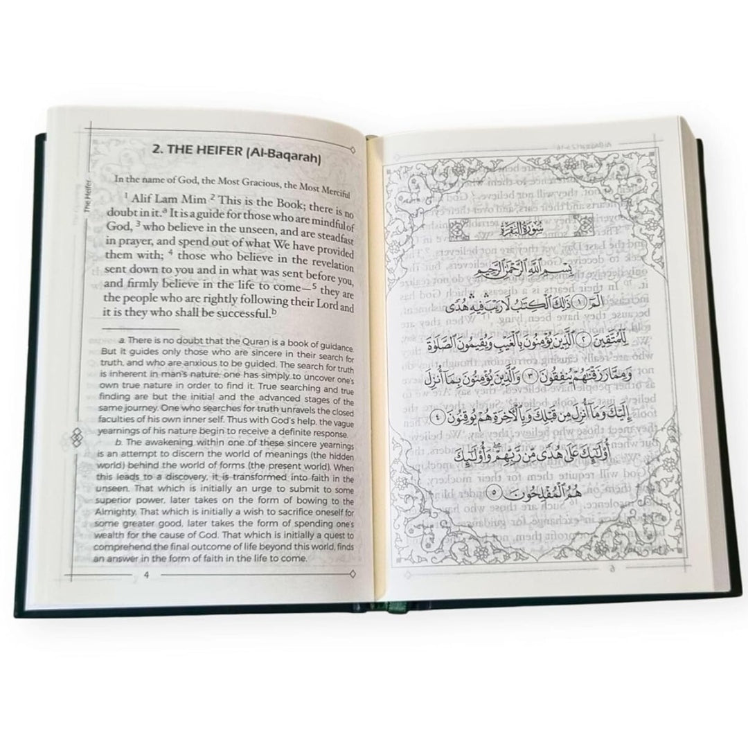 Holy Quran Arabic-English bilingual edition – readable and portable