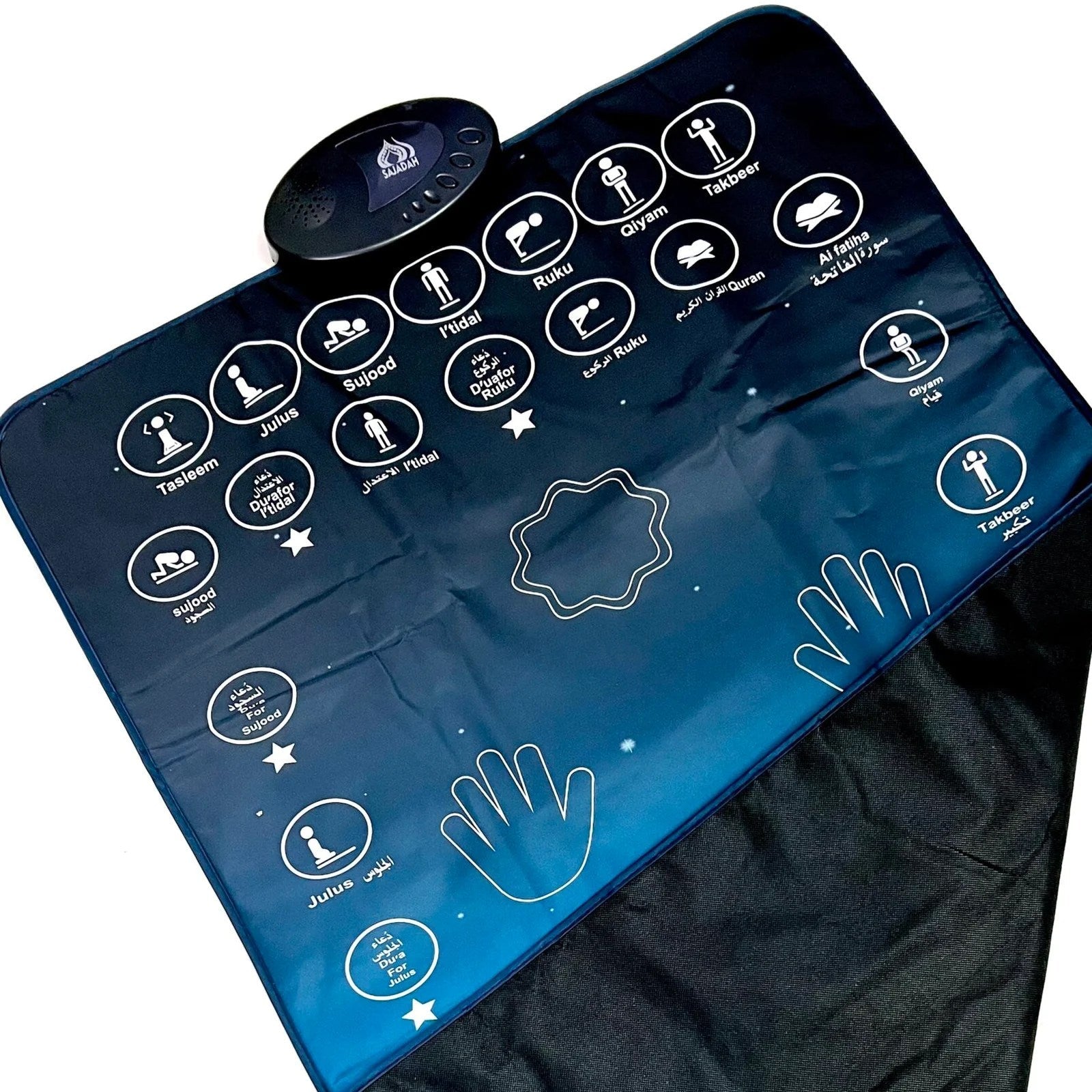 Interactive Smart Prayer Mat MY SALAH Digital prayer mat for adults and reverts