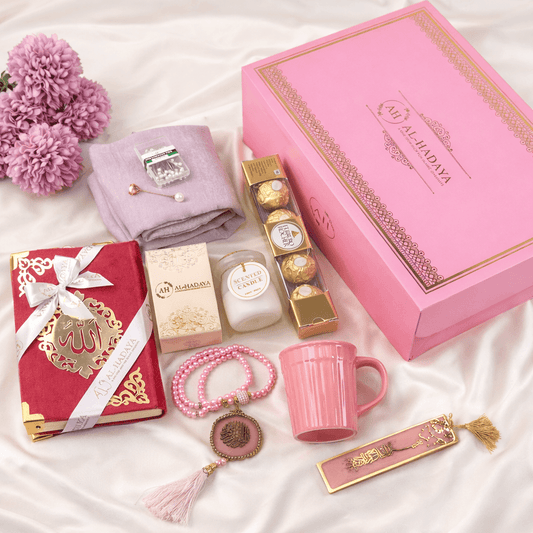 🌸 Pink Faith Hamper for Daughters – A Gift of Love, Duas & Elegance.