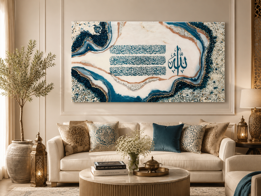 Resin wall art
