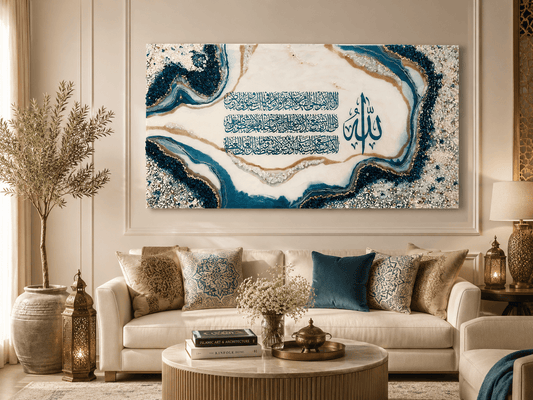 Resin wall art