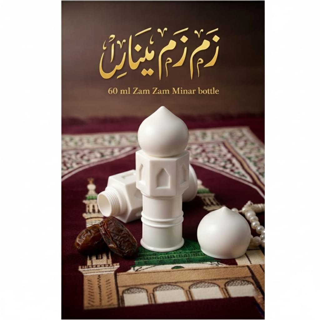 Zam Zam Water (Empty Bottles) – 60 ml.