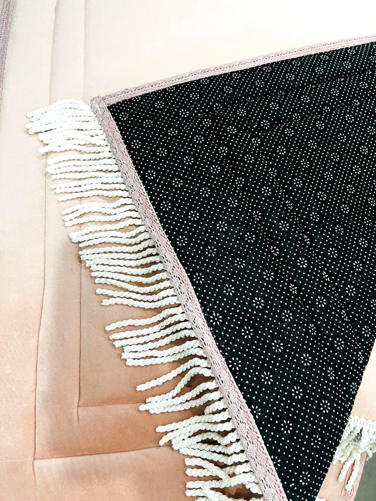 Luxury His and Hers Prayer Mat Set with names.
