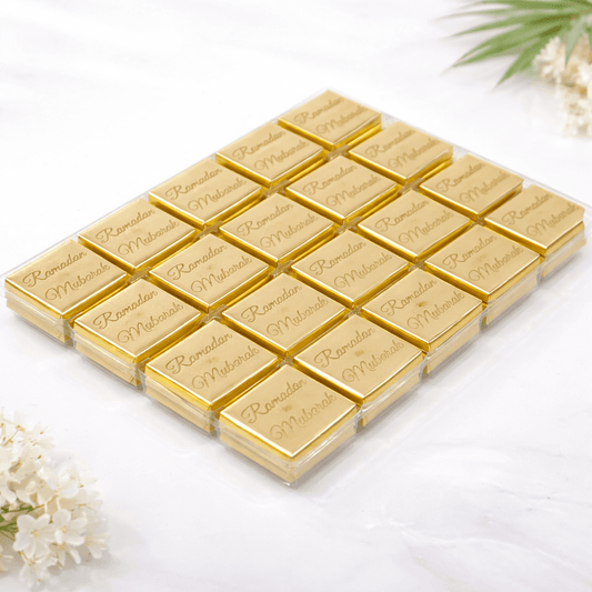 Ramadan Chocolate, Ramadan Kareem Favors, Eid Mubarak Chocolate, Gift Chocolate.