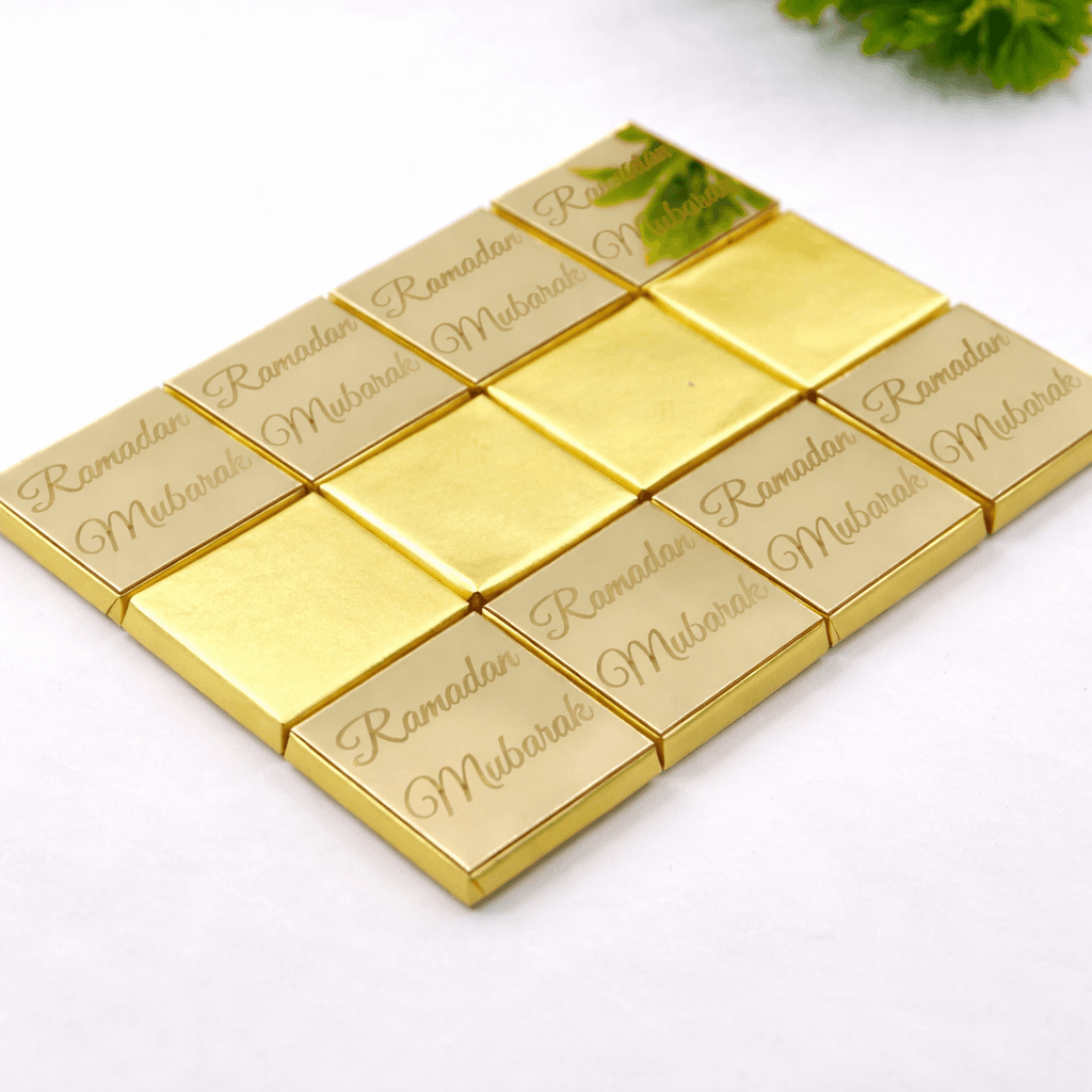 Ramadan Chocolate, Ramadan Kareem Favors, Eid Mubarak Chocolate, Gift Chocolate.