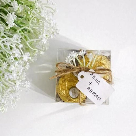 Luxury Personalised Ferrero Rocher Wedding Favours – Elegant Guest Gifts
