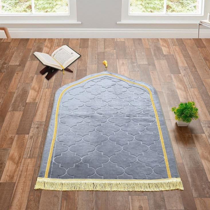 china dome shape velvet prayer mat