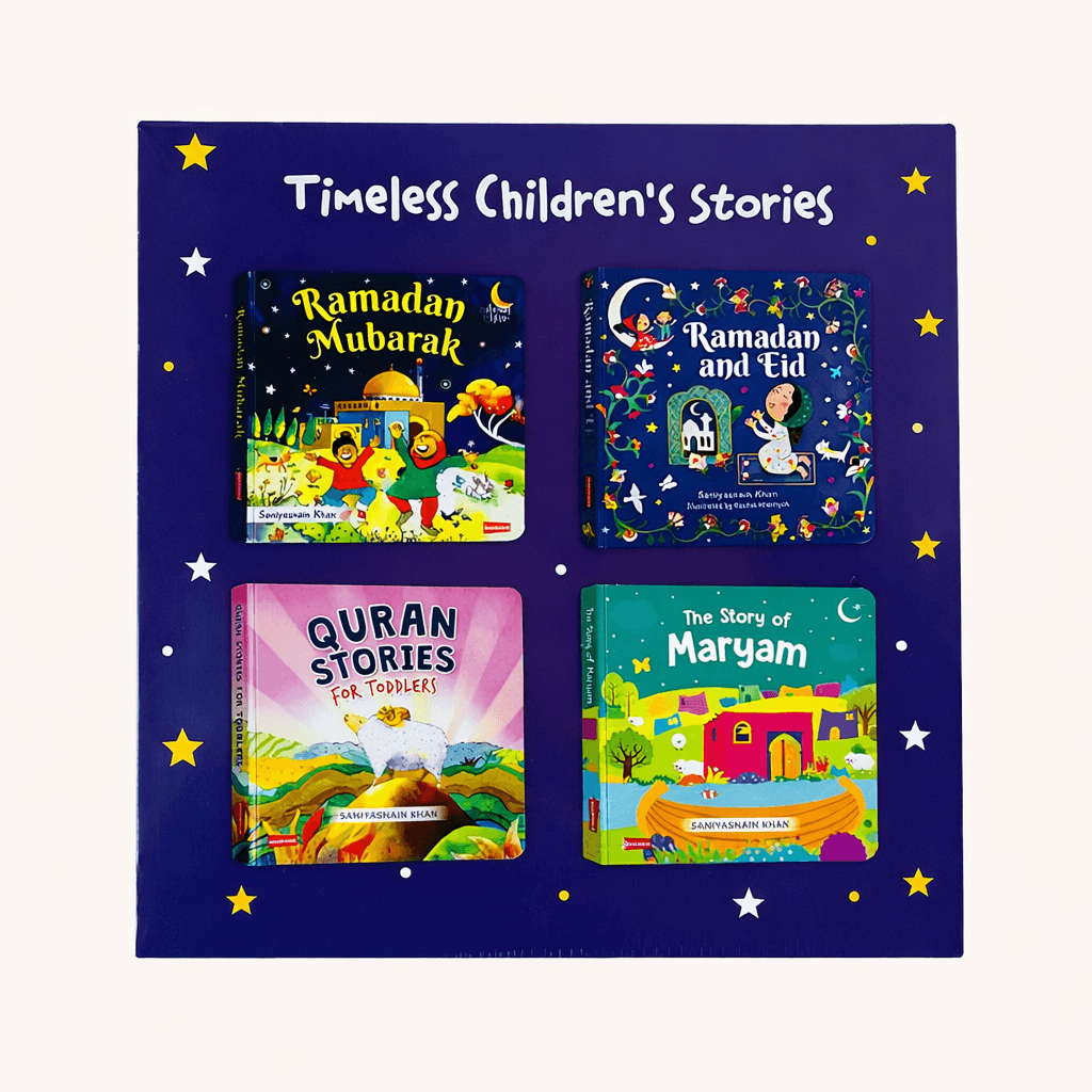 RAMADAN AND EID - GIFT BOX - 4 BOARD BOOKS SET.