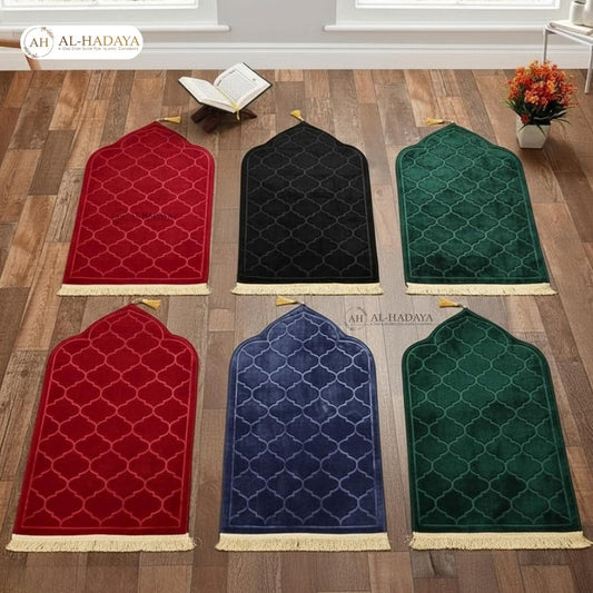 velvet thick prayer mat