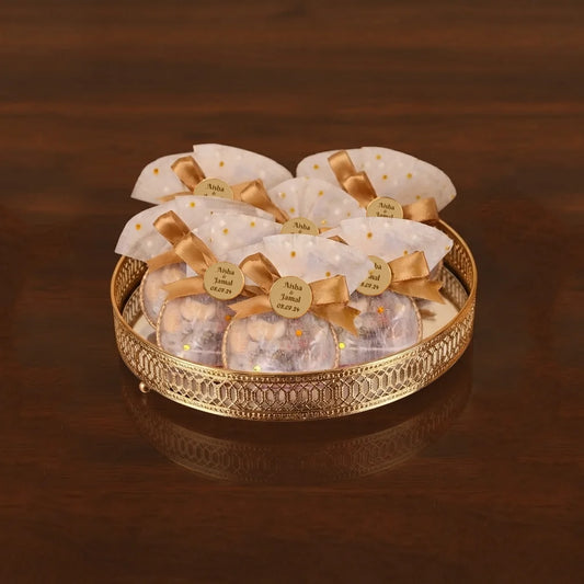 Personalized Noor Bangles & Dry Fruit Nikah Favours Set