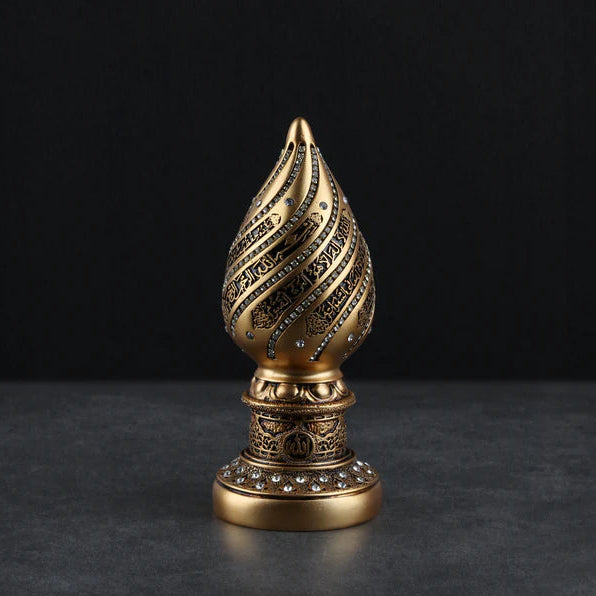 Turkish Imported Orignal |  Ayatul Kursi Cone Figurine | Turkish Decor | Home Decore