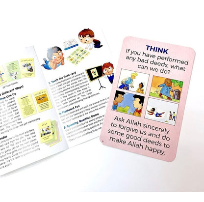 Surah Al-Fatihah Flash Cards – Educational Islamic Learning Set for Children