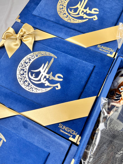 Corporate Eid Gift Hamper in Blue Theme Perfect for Clients and Employees