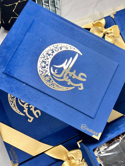 Corporate Eid Gift Hamper in Blue Theme Perfect for Clients and Employees