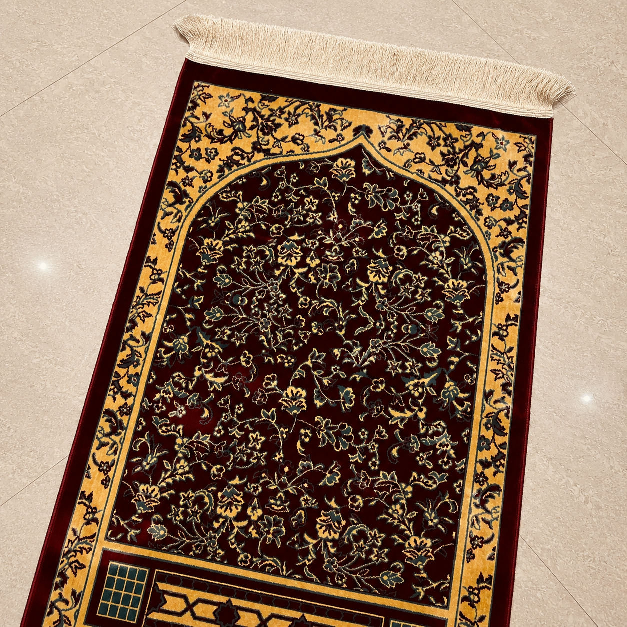 Riyaz-ul-Jannah Prayer Mat |Premium Quality Janamaz
