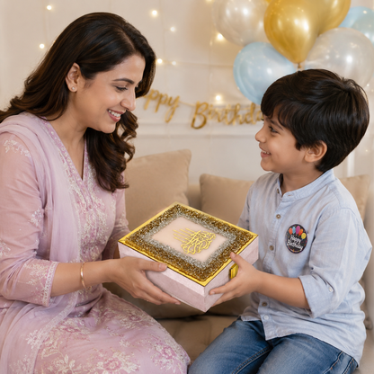 Premium Resin Gift Box | Luxury Gift Box Small | Color Misty Rose