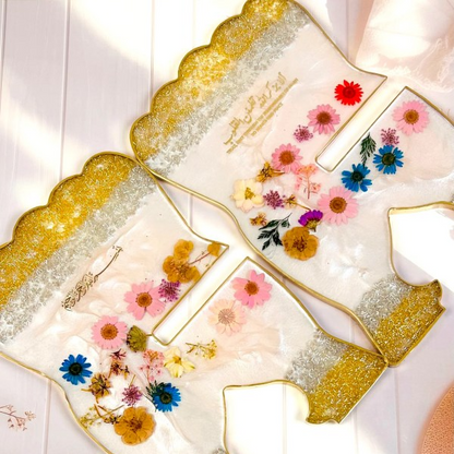 Personalized Quran resin stand, perfect Islamic gifting and personal usage 