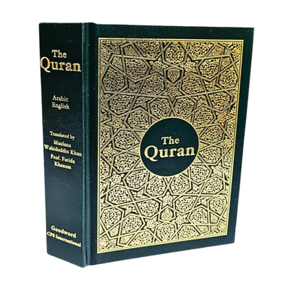 Handy hardback Quran with Arabic-English text and ribbon bookmark