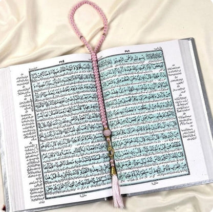 Crystal-Tufted Barkat-e-Jariyah Hampers  Quran Gift Set | Color-BLACK