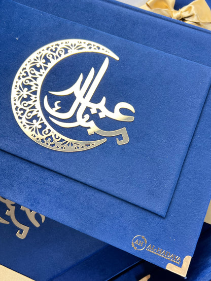 Corporate Eid Gift Hamper in Blue Theme Perfect for Clients and Employees