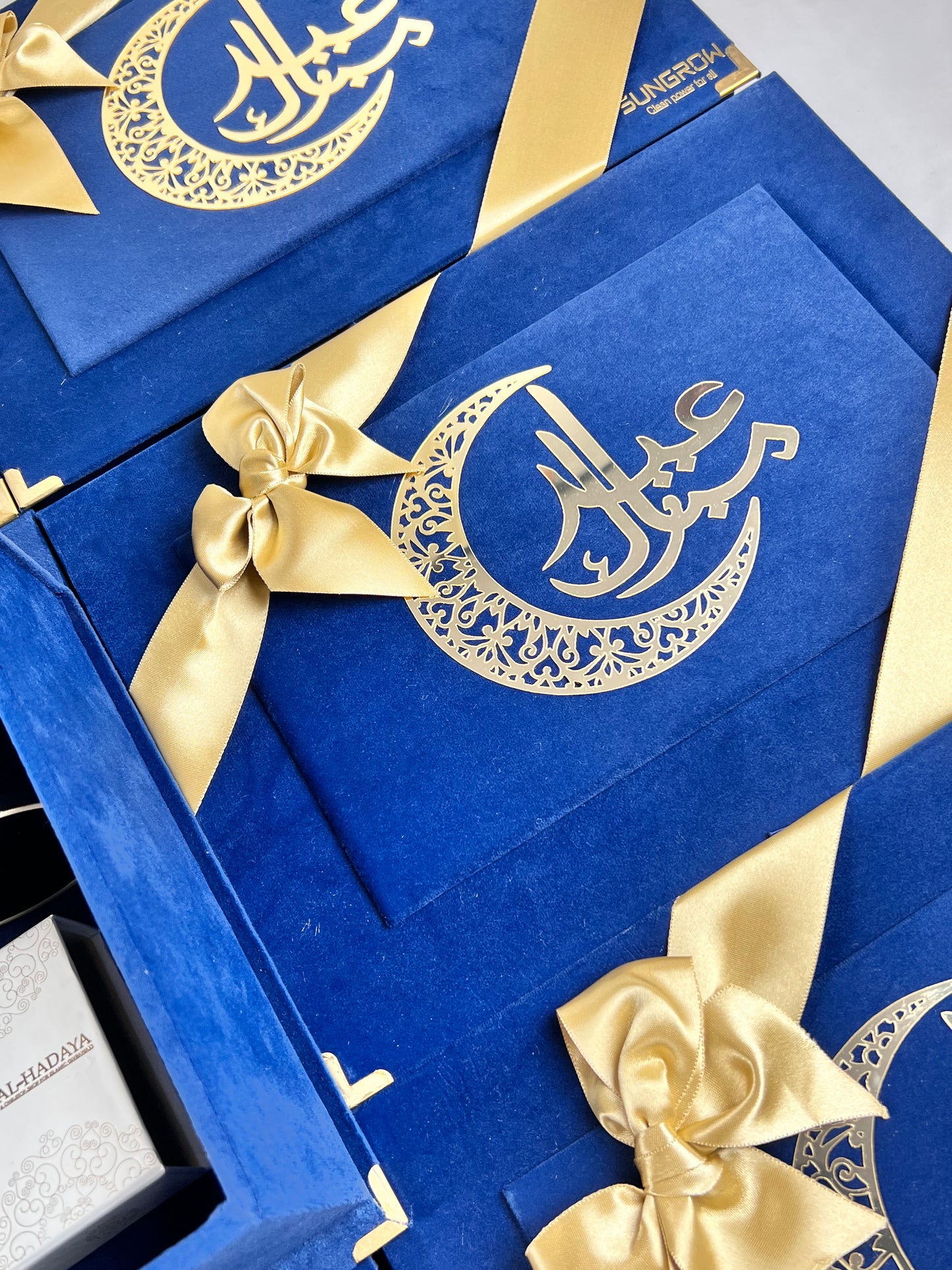 Corporate Eid Gift Hamper in Blue Theme Perfect for Clients and Employees