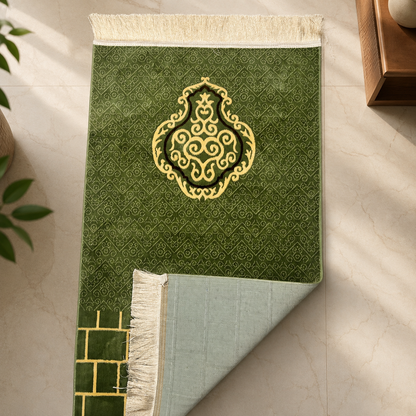 Green Prayer Mat
Turkish Prayer Mat
Turkish Janamaz
Velvet Janamaz
Islamic Prayer Rug
Premium Prayer Mat
Luxury Janamaz