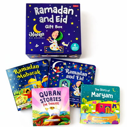 RAMADAN AND EID - GIFT BOX - 4 BOARD BOOKS SET