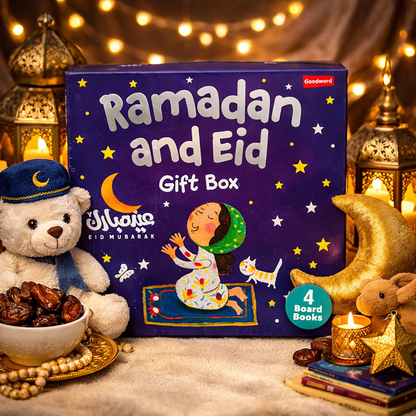 RAMADAN AND EID - GIFT BOX - 4 BOARD BOOKS SET