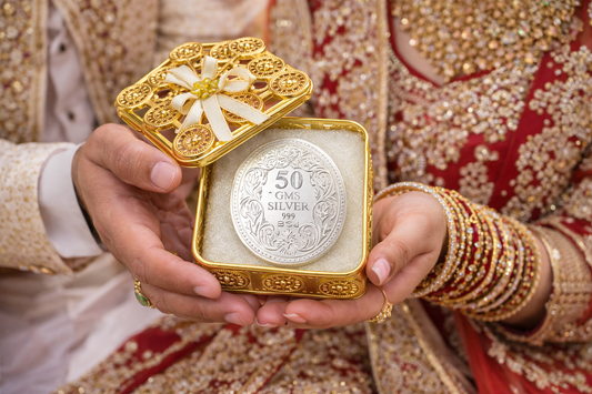 999 karat | 50 gm | 999 Sterling Silver Coin Collection | 99.9 Premium Silver| Gift-Ready Packaging | Ideal Gift