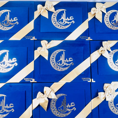 Corporate Eid Gift Hamper in Blue Theme Perfect for Clients and Employees