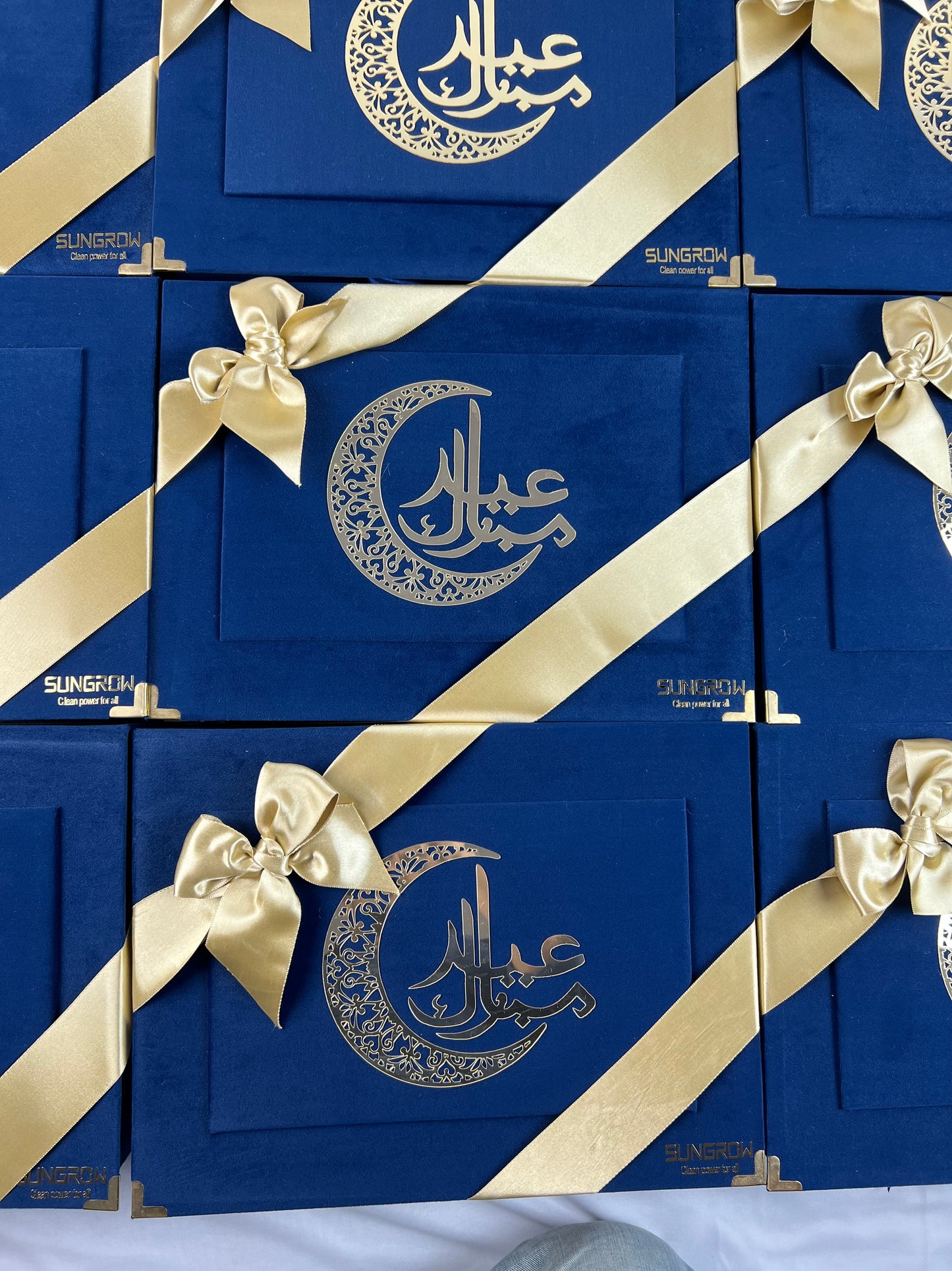 Corporate Eid Gift Hamper in Blue Theme Perfect for Clients and Employees