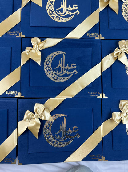 Corporate Eid Gift Hamper in Blue Theme Perfect for Clients and Employees