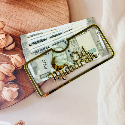EID Mubarak Acrylic Envelope| Without Money|  Only Envelope |