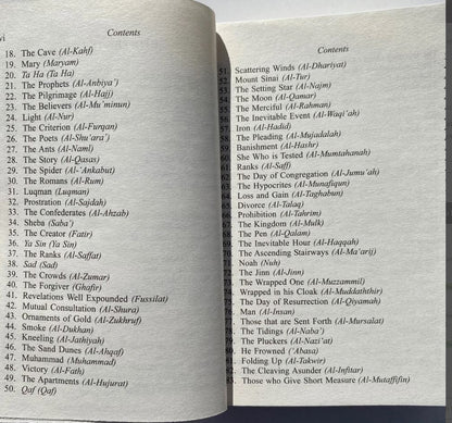 The Quran in English: Pocket Size Paperback, Maulana Wahiduddin Khan Translation