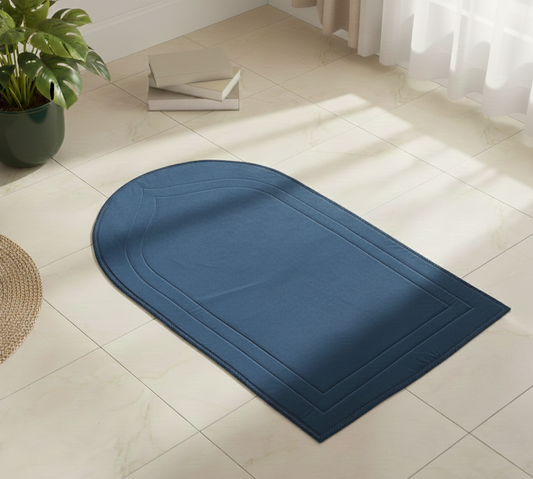 Premium Padded Thick Prayer Mat – Designed for Comfort, Support & Serenity Thickness 8MM | Essence Blue