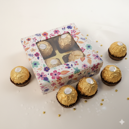 Premium Assorted Chocolate Box – 4 Piece Gift Pack