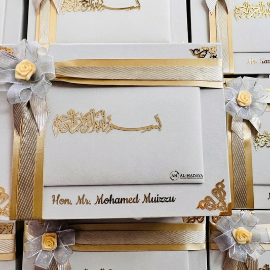 Luxury Eid Mubarak Gift Hamper | Dr. Mohamed Muizzu | President of Maldives Gift Chosen By