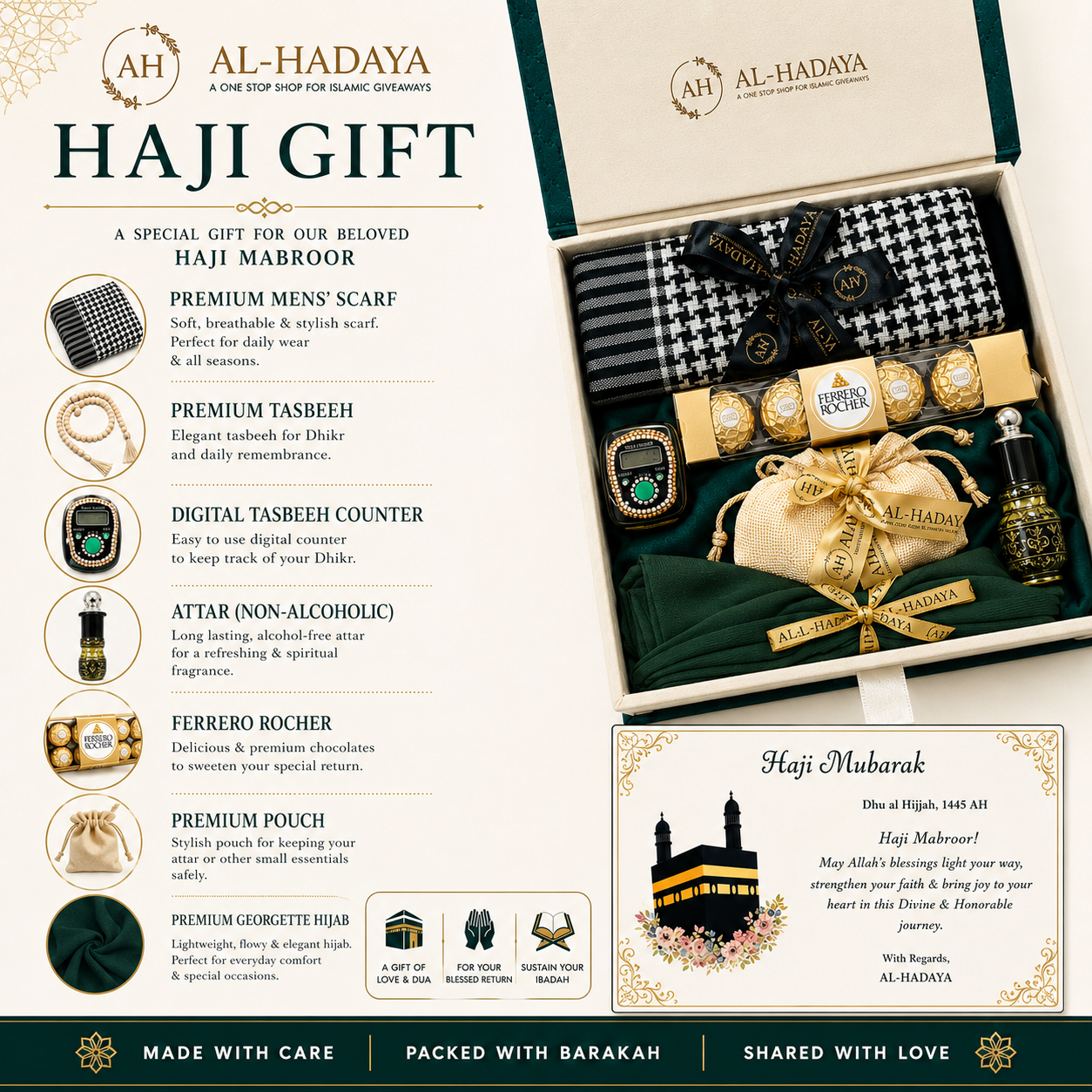 Noor-e-Hajj Hamper| Hajj Mubarak Welcome Gift