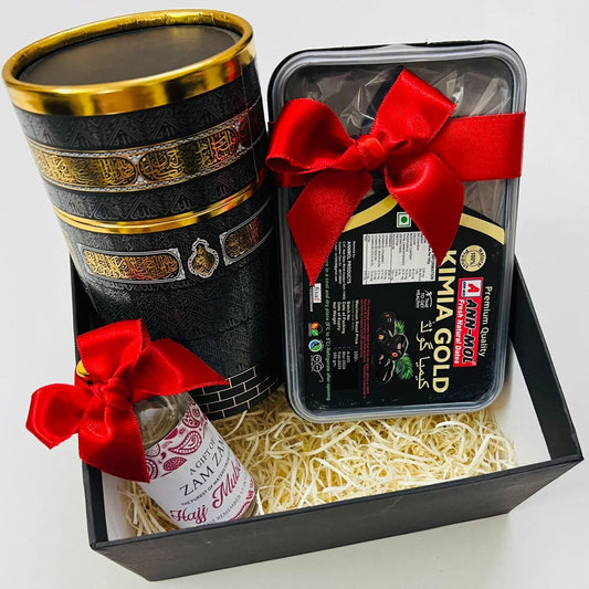 Premium Islamic Hajj return gift hamper for parents and colleagues