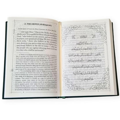 Holy Quran Arabic-English bilingual edition – readable and portable