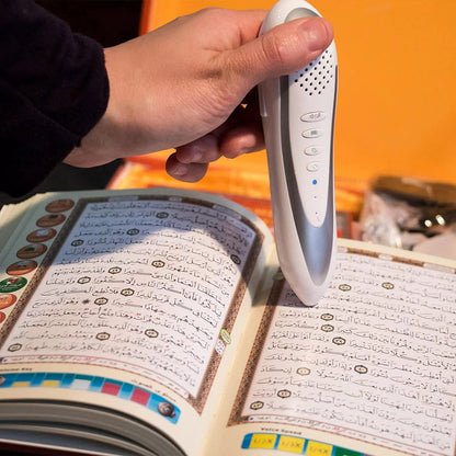 Quran digital learning set with pen, Tajweed Quran, and earphones