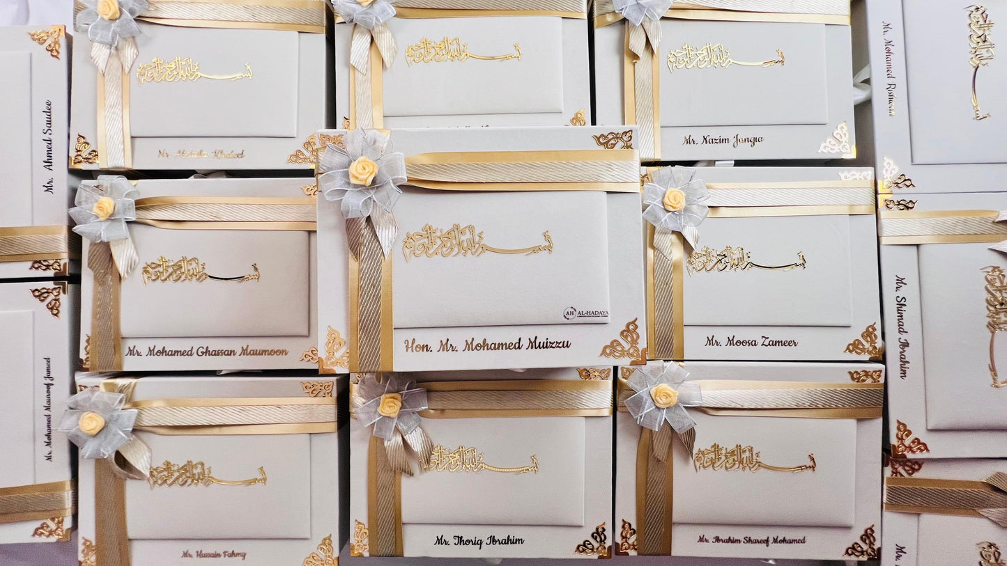 Luxury Eid Mubarak Gift Hamper | Dr. Mohamed Muizzu | President of Maldives Gift Chosen By.