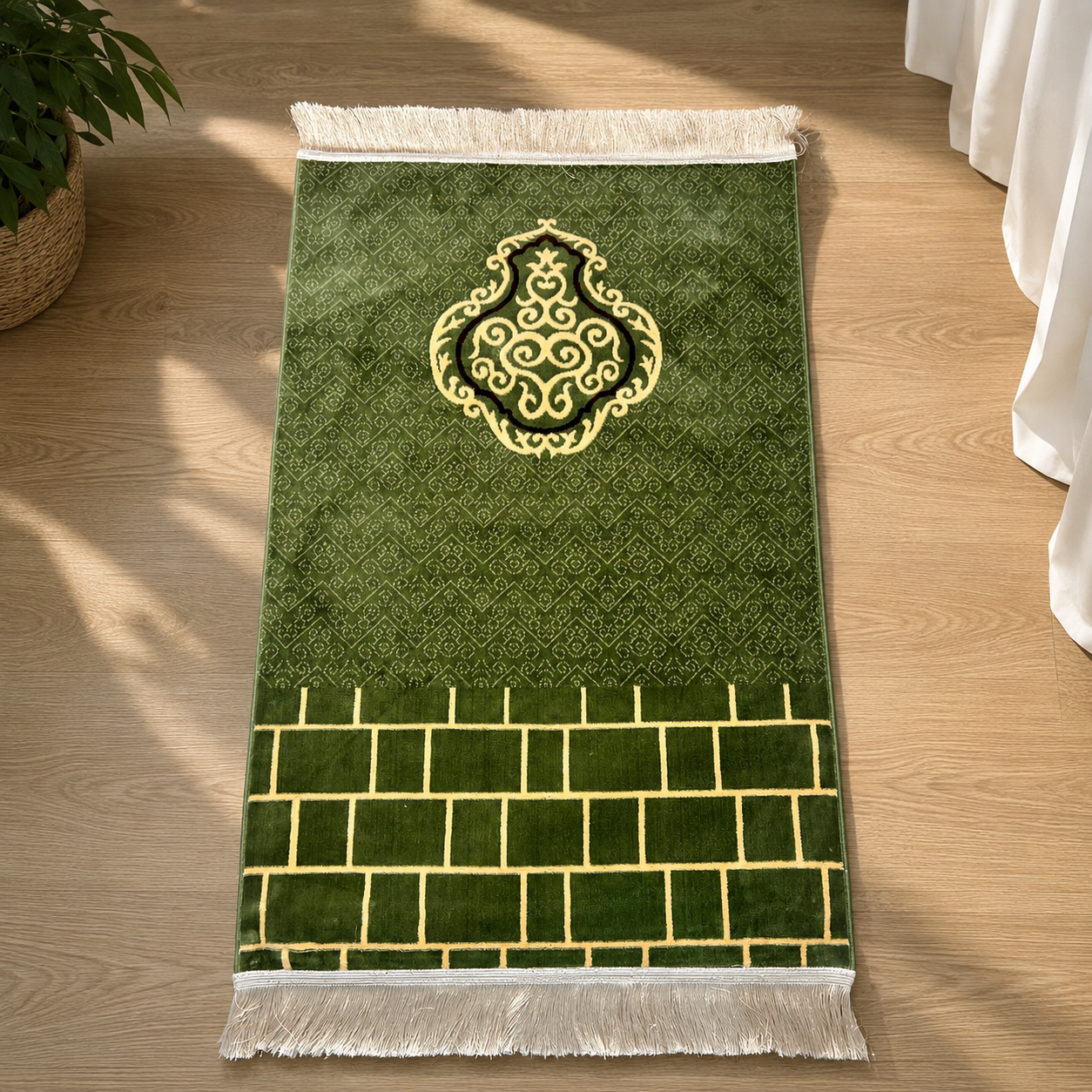 Green Prayer Mat
Turkish Prayer Mat
Turkish Janamaz
Velvet Janamaz
Islamic Prayer Rug
Premium Prayer Mat
Luxury Janamaz